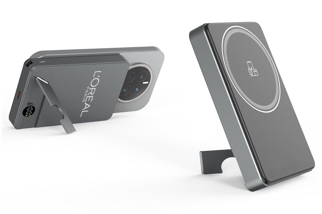 MagSafe Uyumlu 3'ü 1 Arada Kablosuz Powerbank - Görsel 1